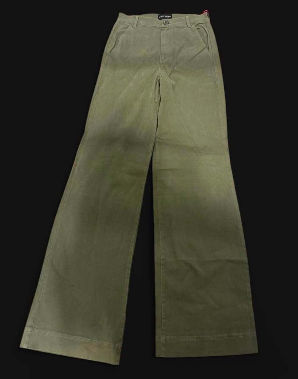 Black Orchid Los Angeles Olive Green Wide Leg Pants Size 26